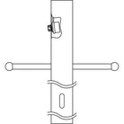 Kichler - Kichler Accessory Post w Int Photocell & Ladder - Lights Canada