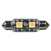12v Frosted T3 Festoon 2700K LED Lamp