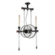 Rio Chandelier Gray