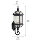 Kichler - Barrie Outdoor Wall Light - Lights Canada