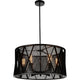 Tapedia Chandelier Black