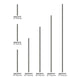 Hinkley - 24" Downrod - Lights Canada
