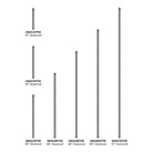 Hinkley - 48" Downrod - Lights Canada