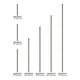Hinkley - 60" Downrod - Lights Canada