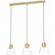 Eglo - Cerasella 3-Light Linear Suspension - Lights Canada