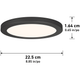 Artika - Artika Skylight Pro Flush Mount (12 pack) - Lights Canada