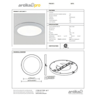 Artika - Artika Skylight Pro Flush Mount (12 pack) - Lights Canada