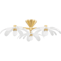 Twiggy 3-Light Semi Flush Mount