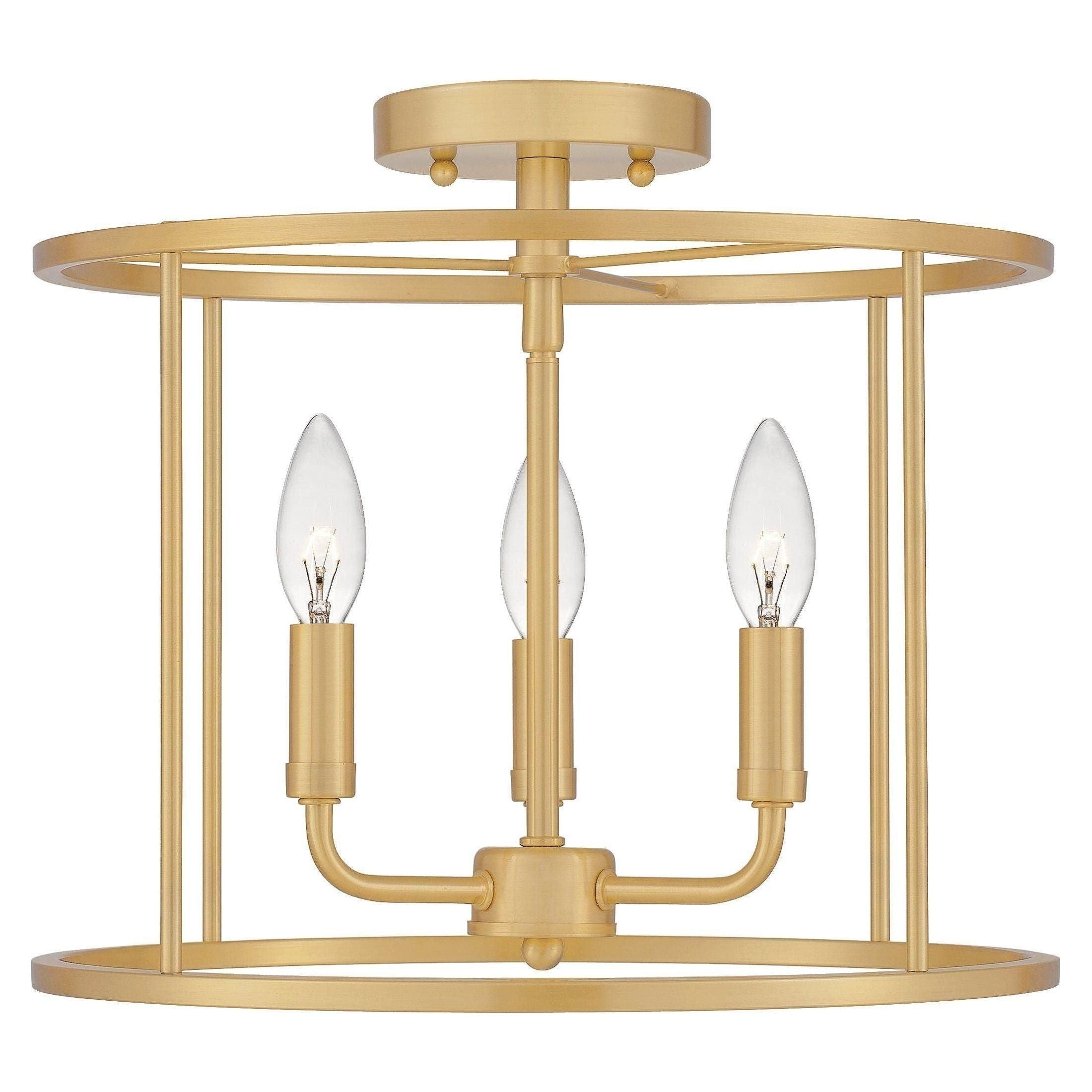Quoizel - Abner Semi Flush Mount - Lights Canada