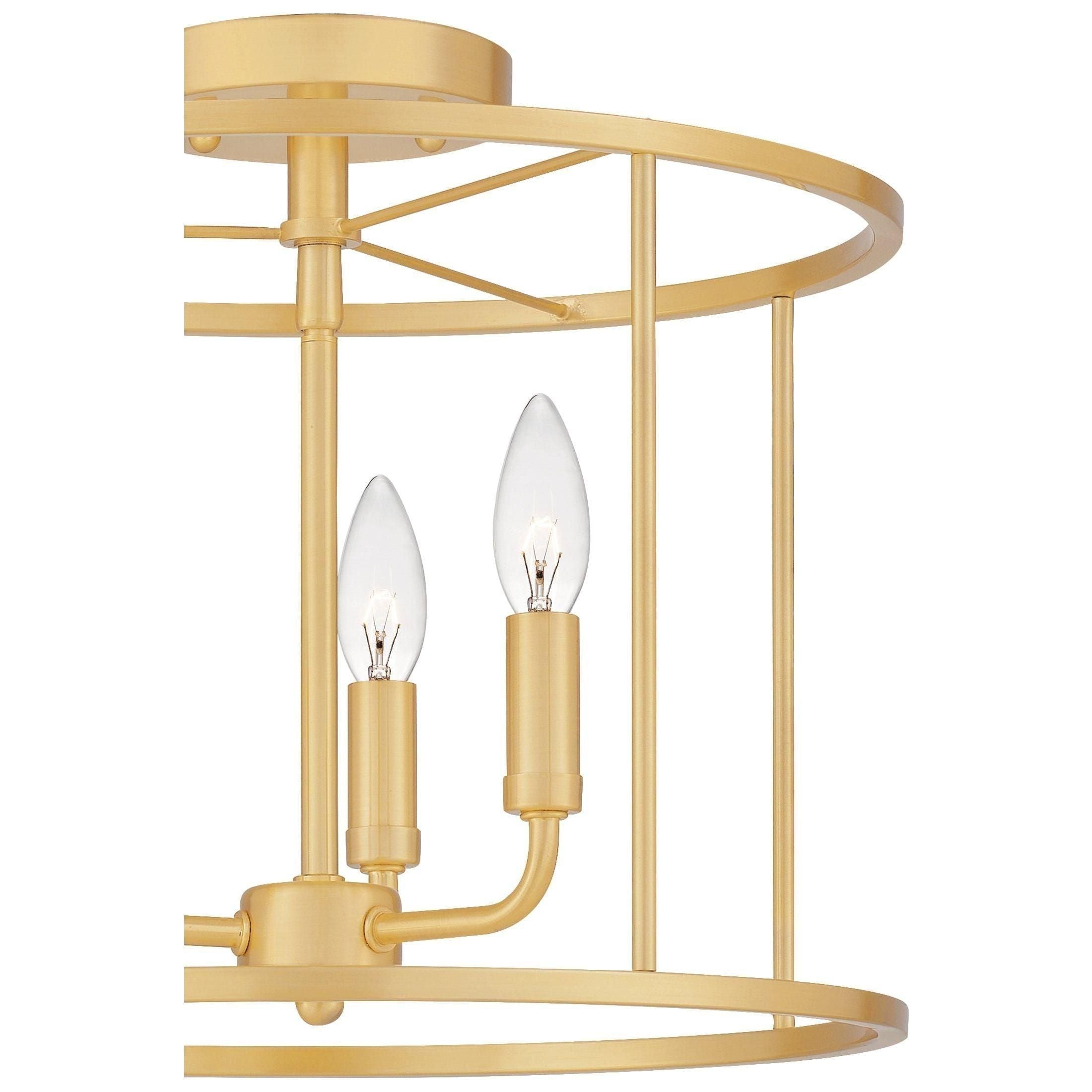 Quoizel - Abner Semi Flush Mount - Lights Canada