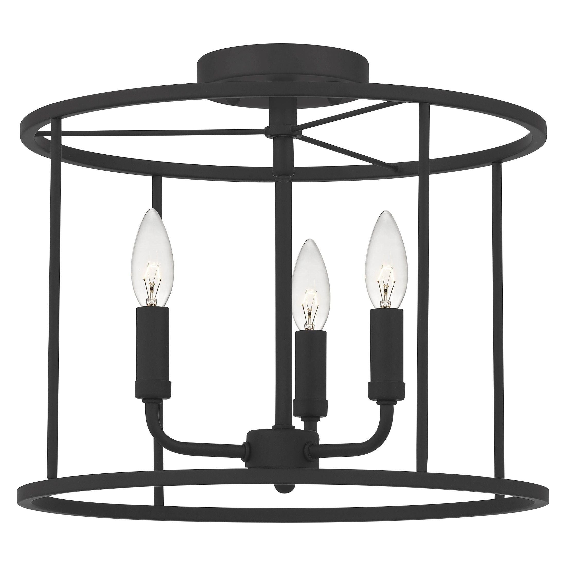 Quoizel - Abner Semi Flush Mount - Lights Canada