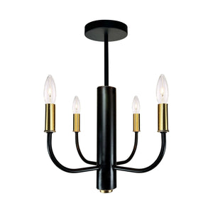 Artcraft Lighting - Verona 4-Light Semi Flush Mount - Lights Canada