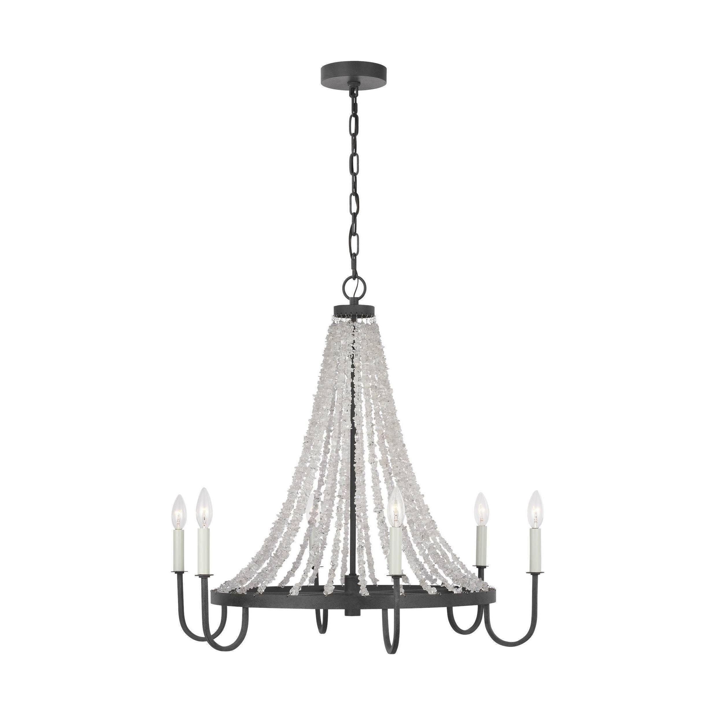 Visual Comfort Studio Collection - Leon Medium Chandelier - Lights Canada