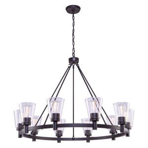 Clarence Chandelier Oil Rubbed Bronze