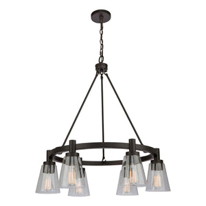 Clarence Chandelier Oil Rubbed Bronze