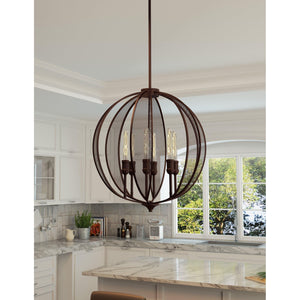 Artcraft Lighting - Linden 6-Light Chandelier - Lights Canada