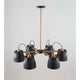 Artcraft Lighting - Euro Industrial Chandelier - Lights Canada
