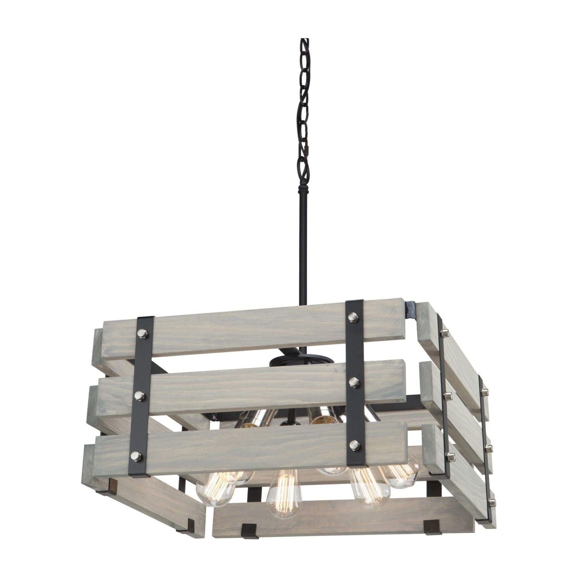 Artcraft Lighting - Barnyard Chandelier - Lights Canada