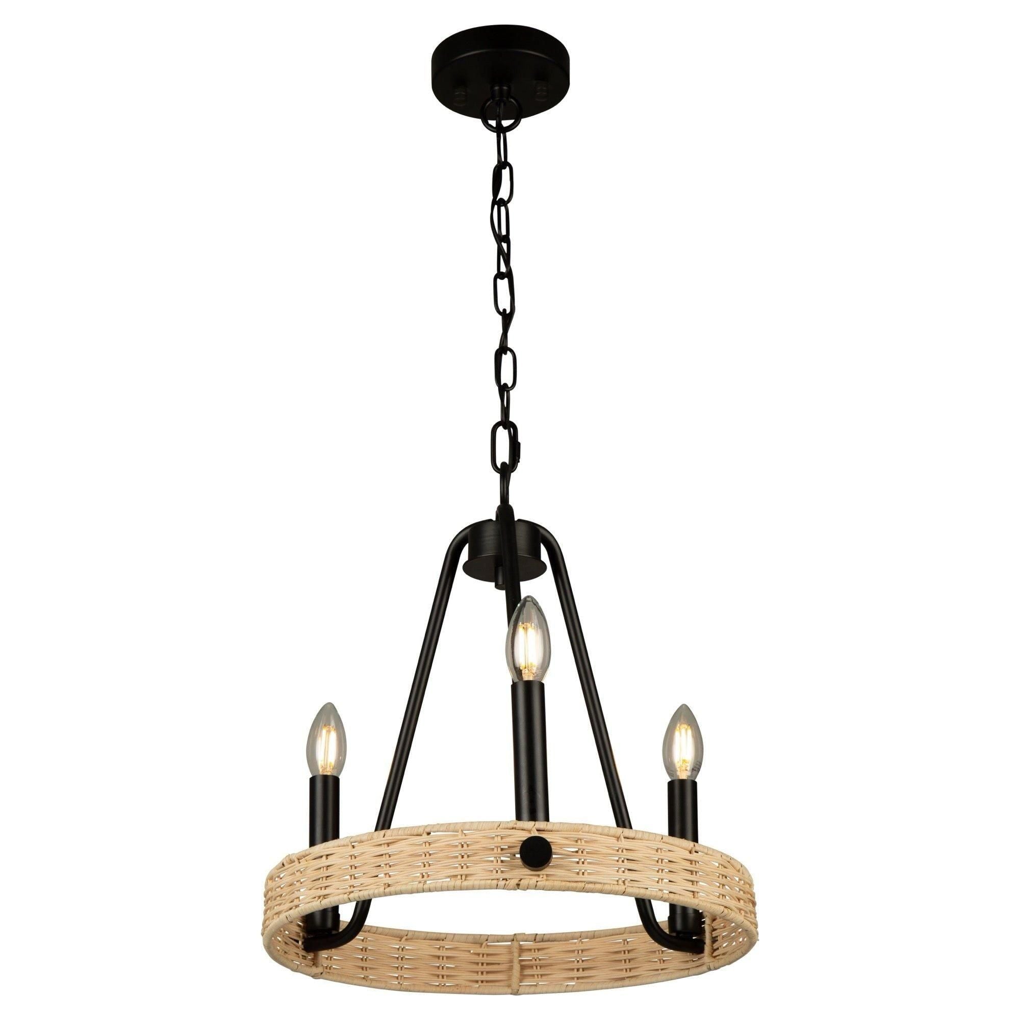 Artcraft Lighting - Perris 3-Light Chandelier - Lights Canada