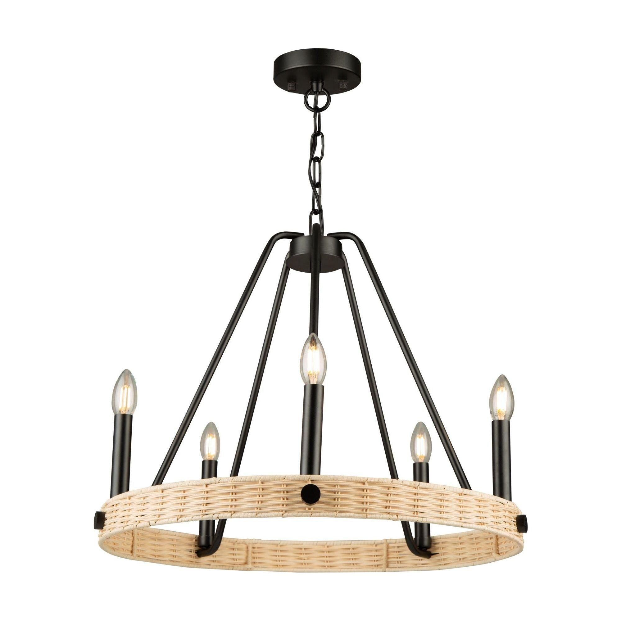 Artcraft Lighting - Perris 5-Light Chandelier - Lights Canada