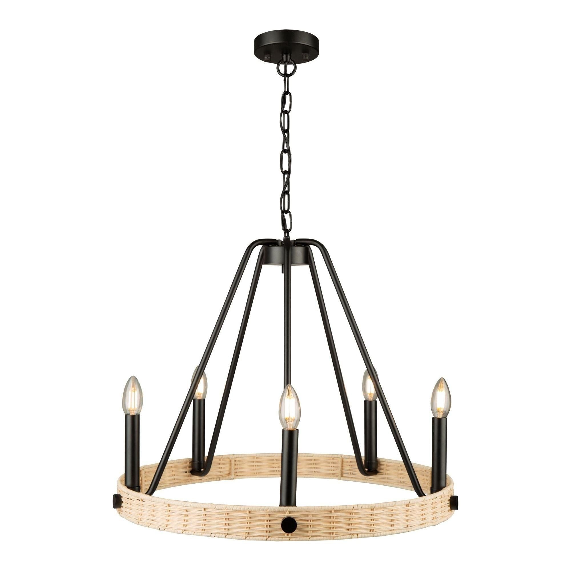 Artcraft Lighting - Perris 5-Light Chandelier - Lights Canada