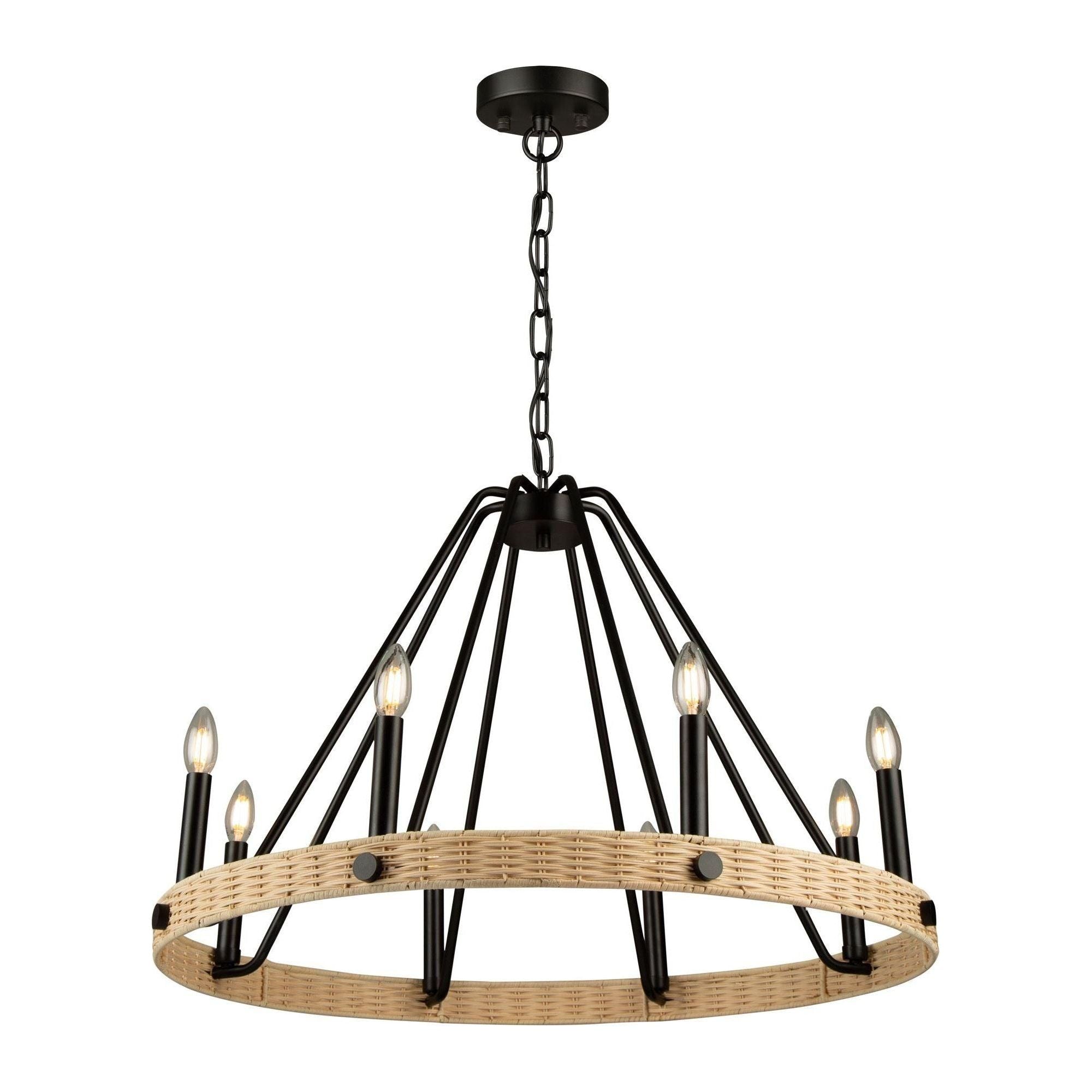 Artcraft Lighting - Perris 8-Light Chandelier - Lights Canada