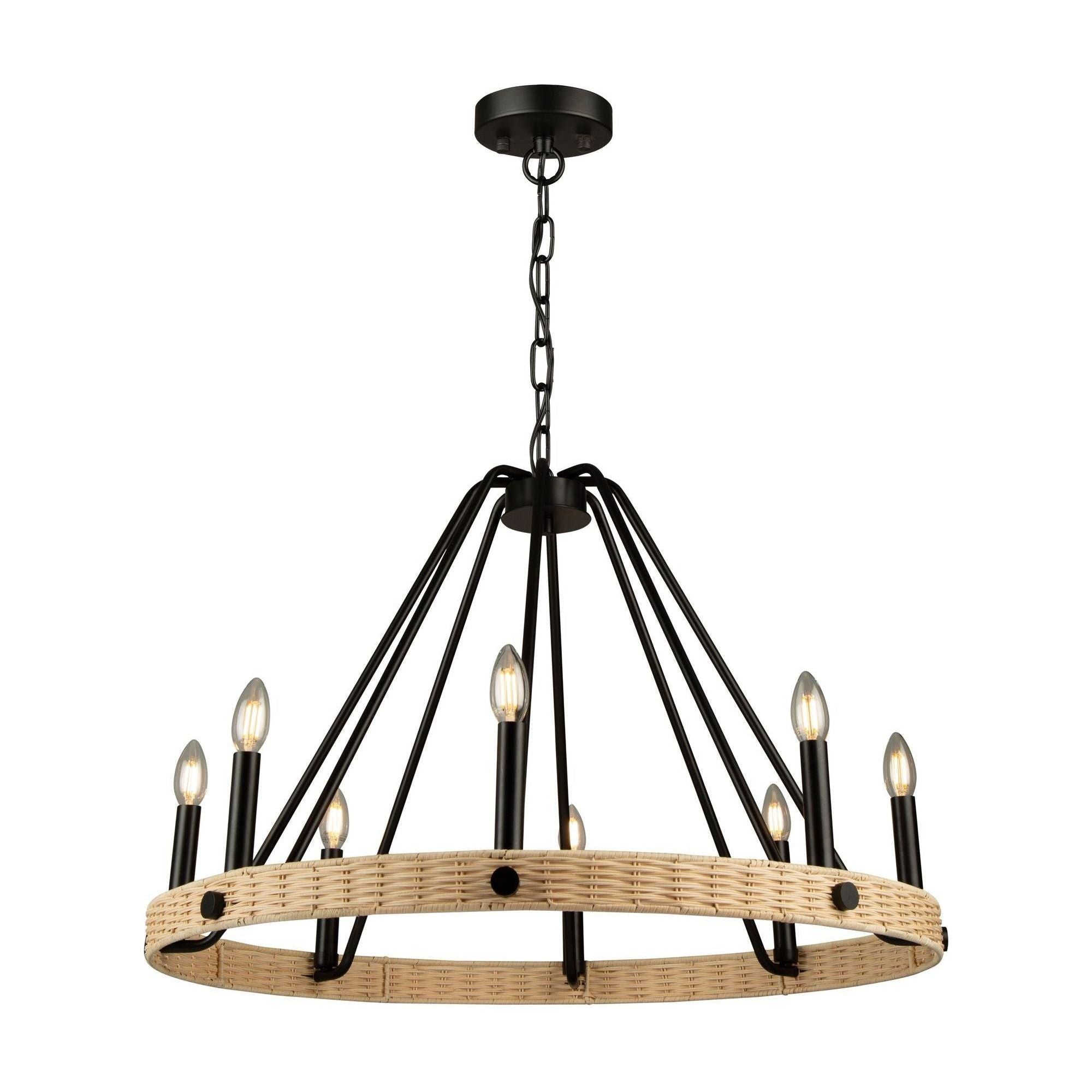 Artcraft Lighting - Perris 8-Light Chandelier - Lights Canada