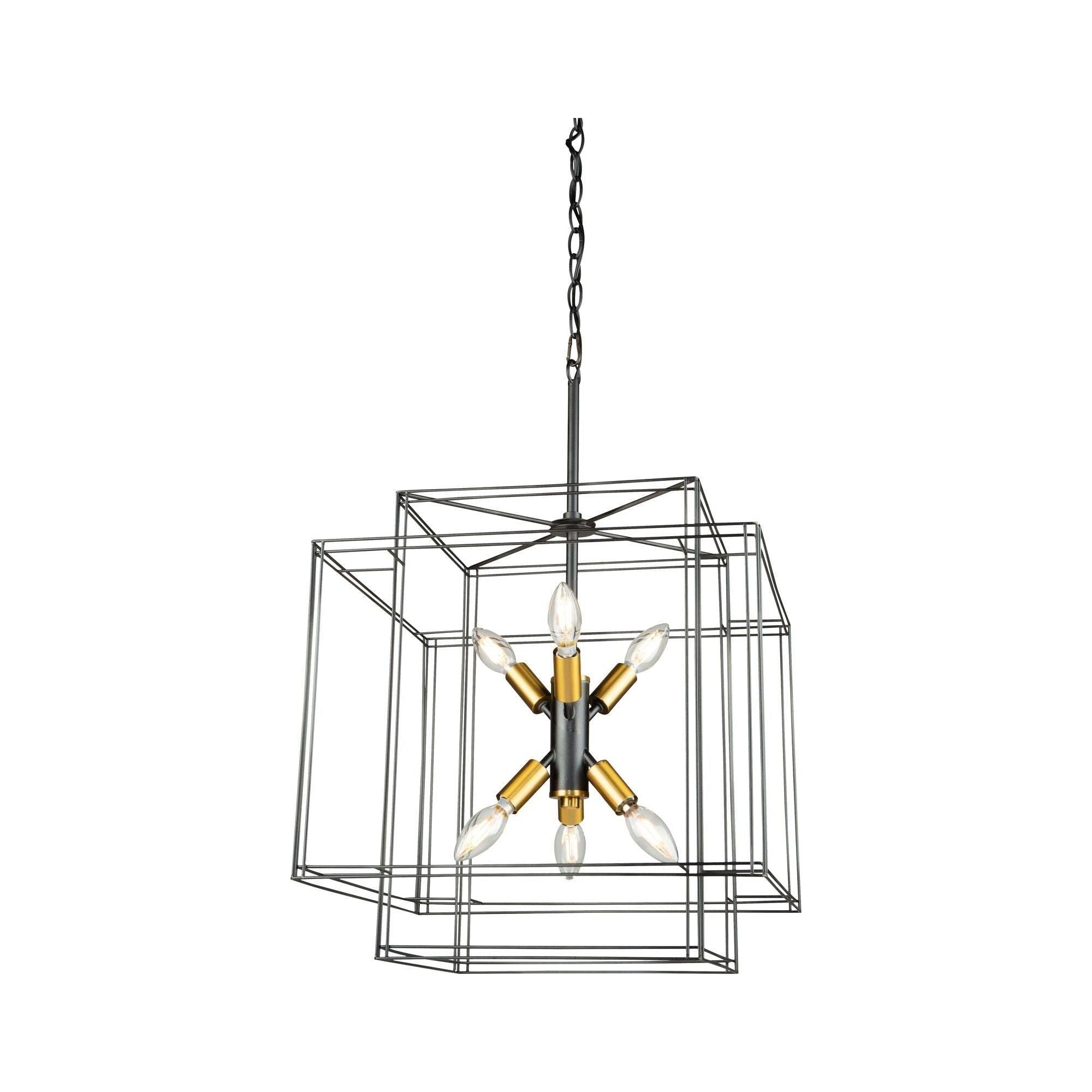 Artcraft Lighting - Artisan 6 Light Pendant - Lights Canada