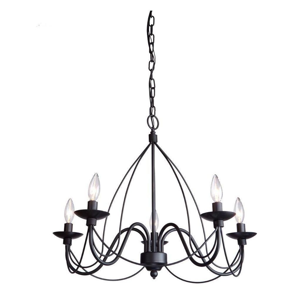 Artcraft Lighting - Wrought Iron Chandelier - Lights Canada