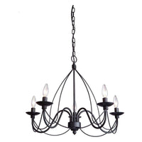 Wrought Iron Chandelier