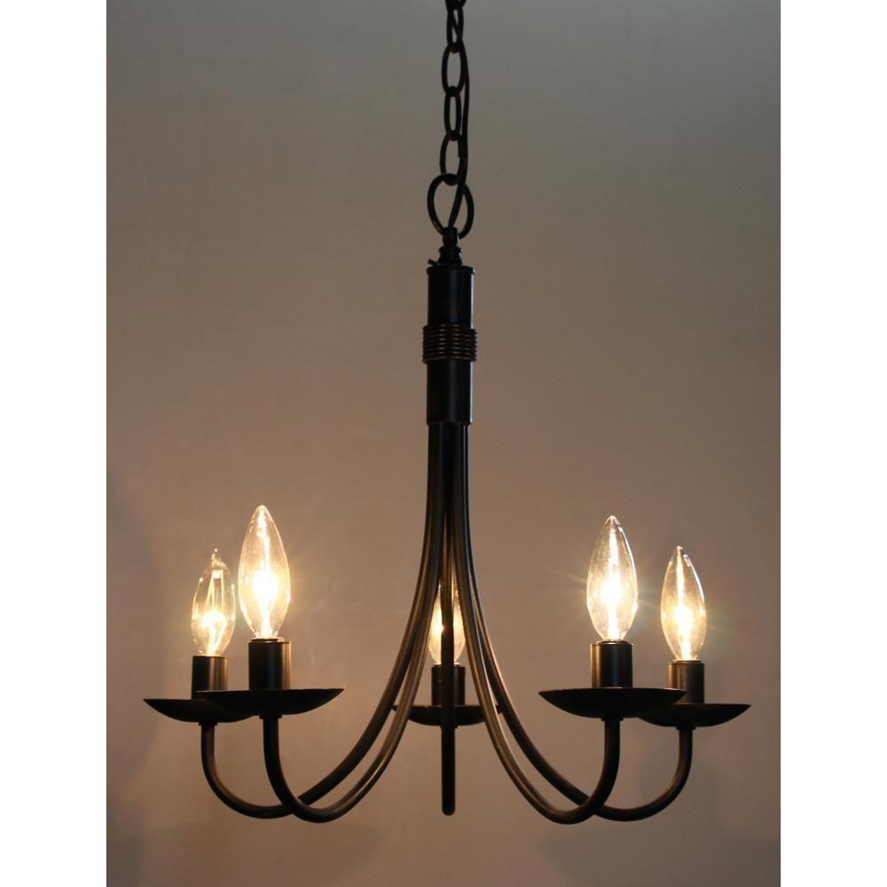 Artcraft Lighting - Wrought Iron Chandelier - Lights Canada