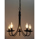 Artcraft Lighting - Wrought Iron Chandelier - Lights Canada