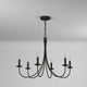 Artcraft Lighting - Wrought Iron 6-Light Chandelier - Lights Canada