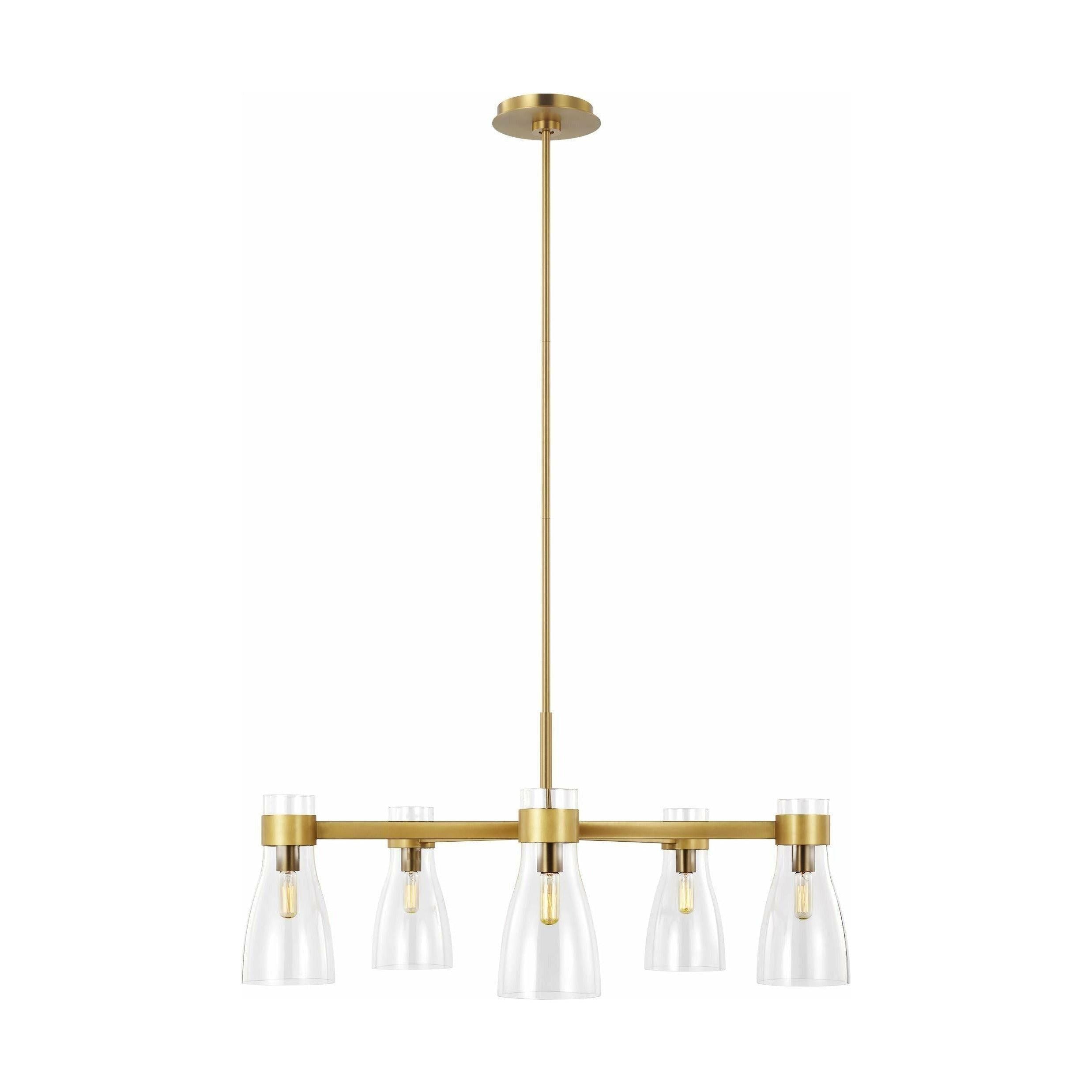Visual Comfort Studio Collection - Moritz Five Light Chandelier - Lights Canada