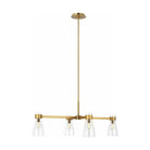 Visual Comfort Studio Collection - Moritz Four Light Linear Chandelier - Lights Canada