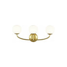 Visual Comfort Studio Collection - Galassia Three Light Vanity - Lights Canada