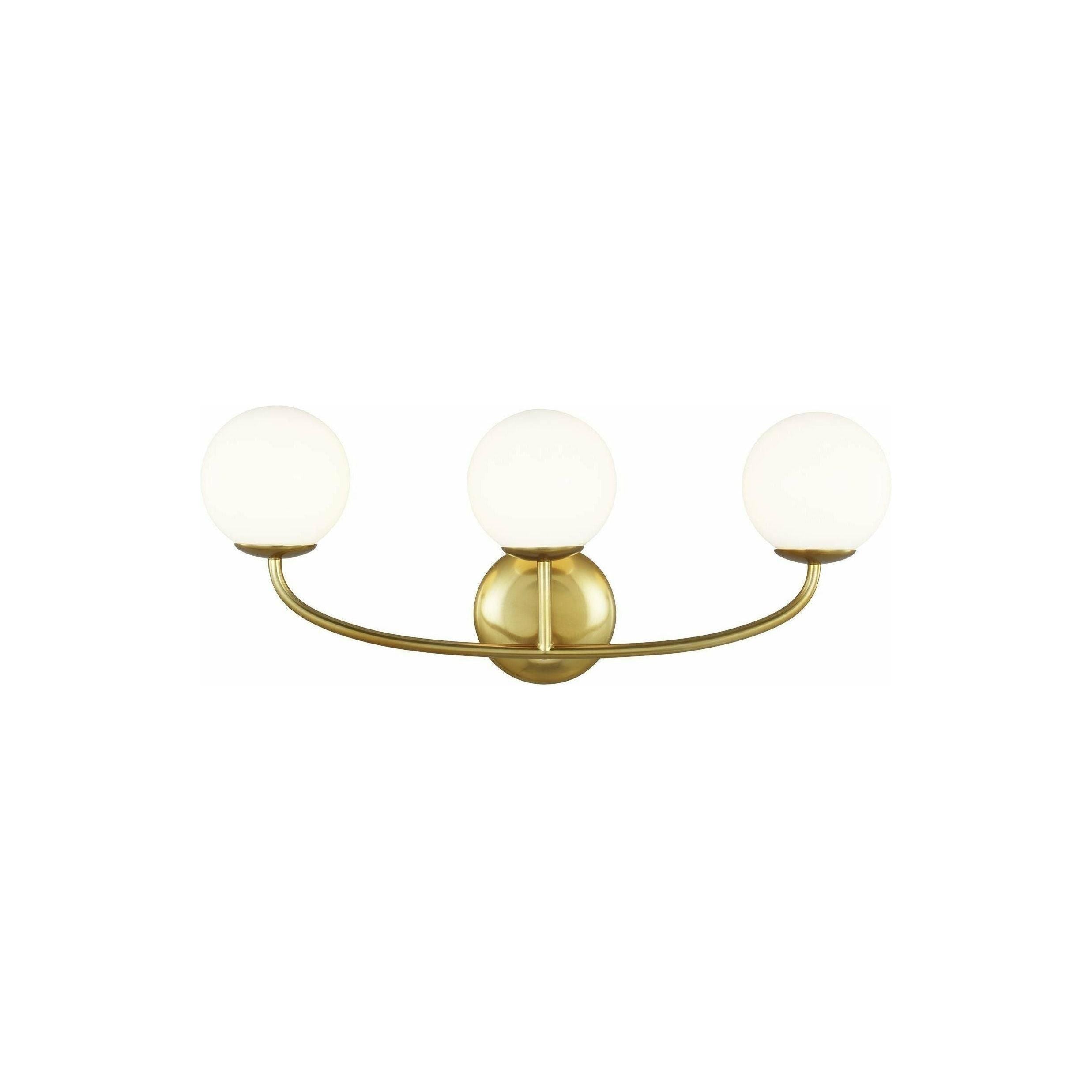 Visual Comfort Studio Collection - Galassia Three Light Vanity - Lights Canada