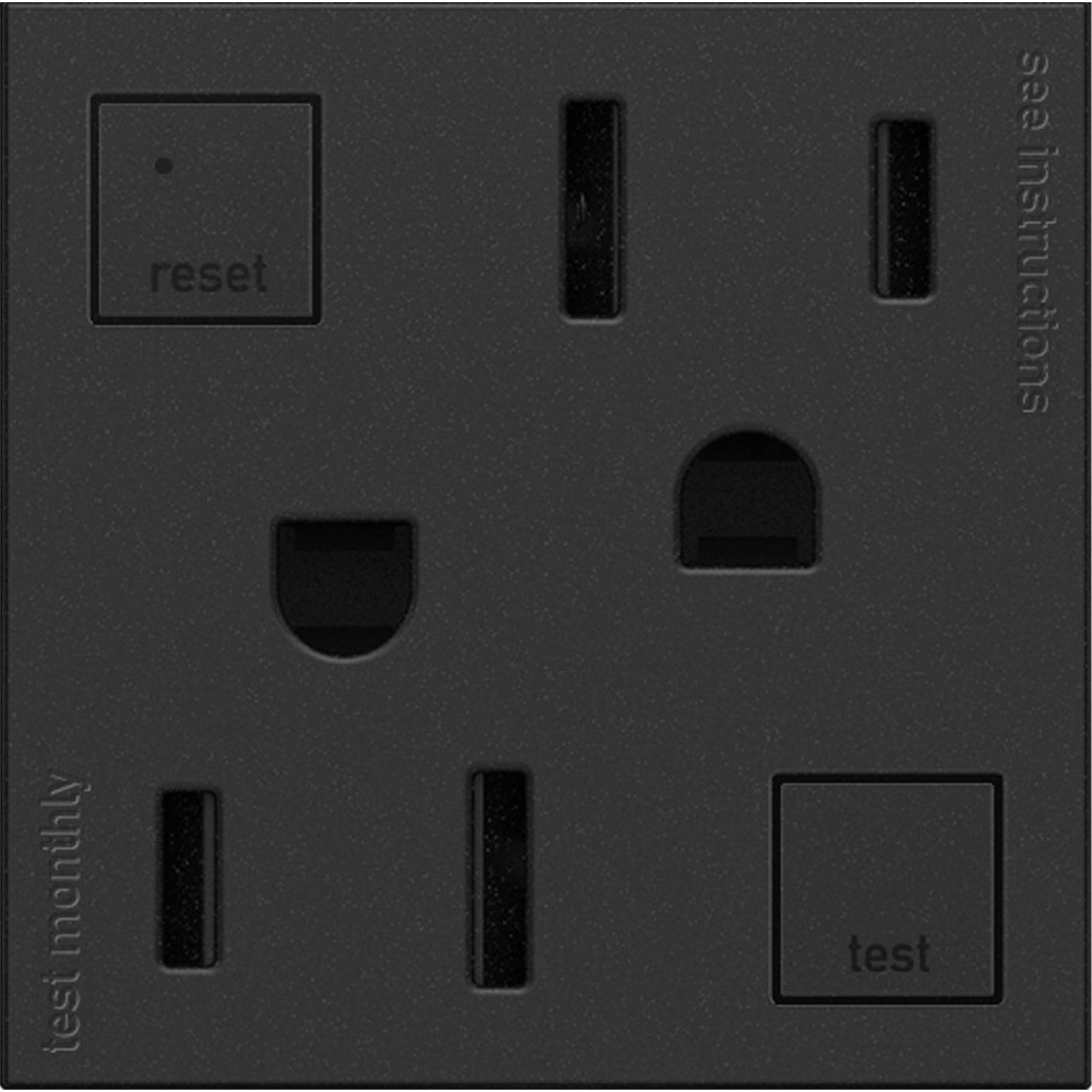 Legrand - Adorne 15A Tamper-Resistant Self-Test GFCI Outlet - Lights Canada