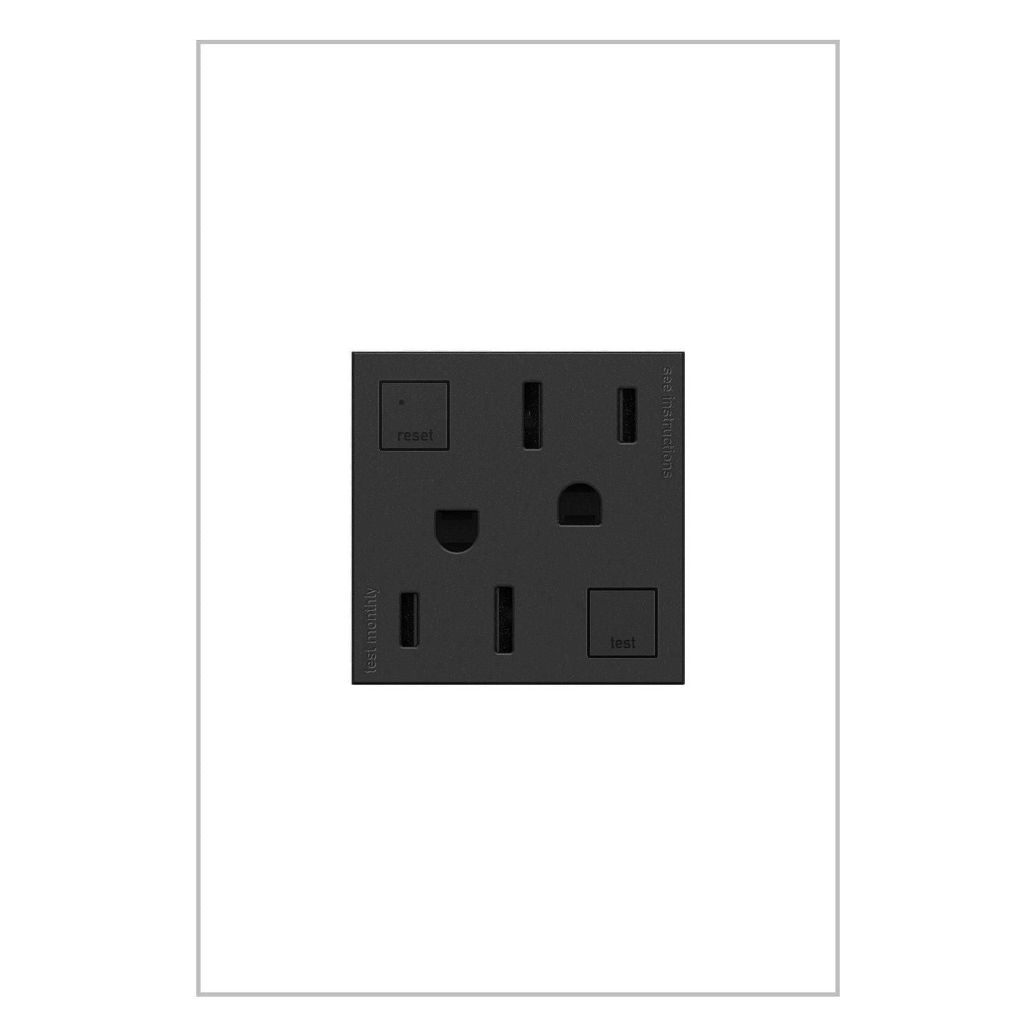 Legrand - Adorne 15A Tamper-Resistant Self-Test GFCI Outlet - Lights Canada