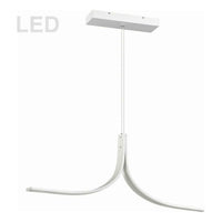 Alison 2 Light 40 Inch Pendant