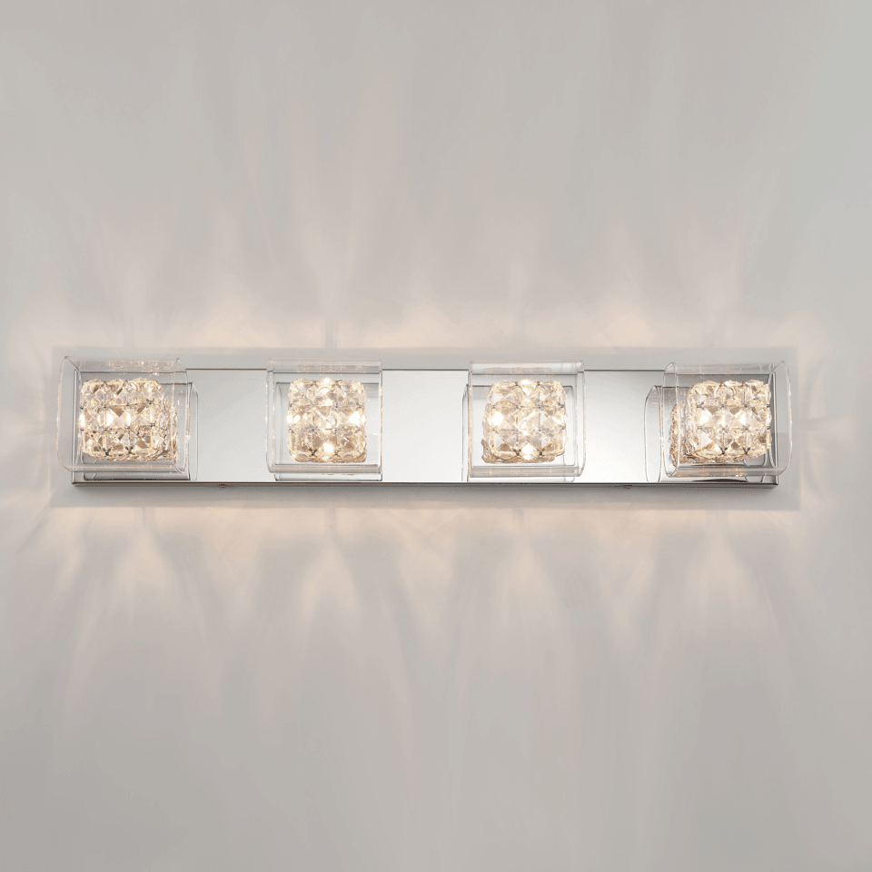 Artika - Artika Crystal Cube Vanity Light - Lights Canada