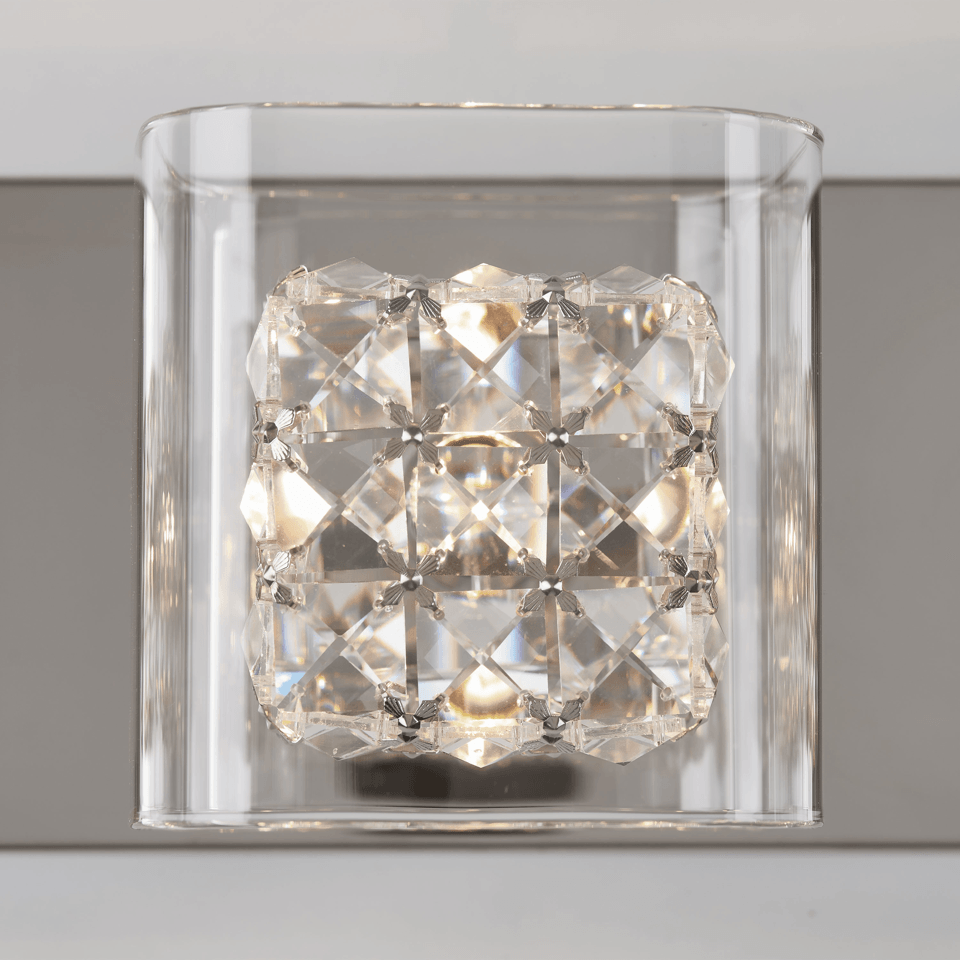 Artika - Artika Crystal Cube Vanity Light - Lights Canada