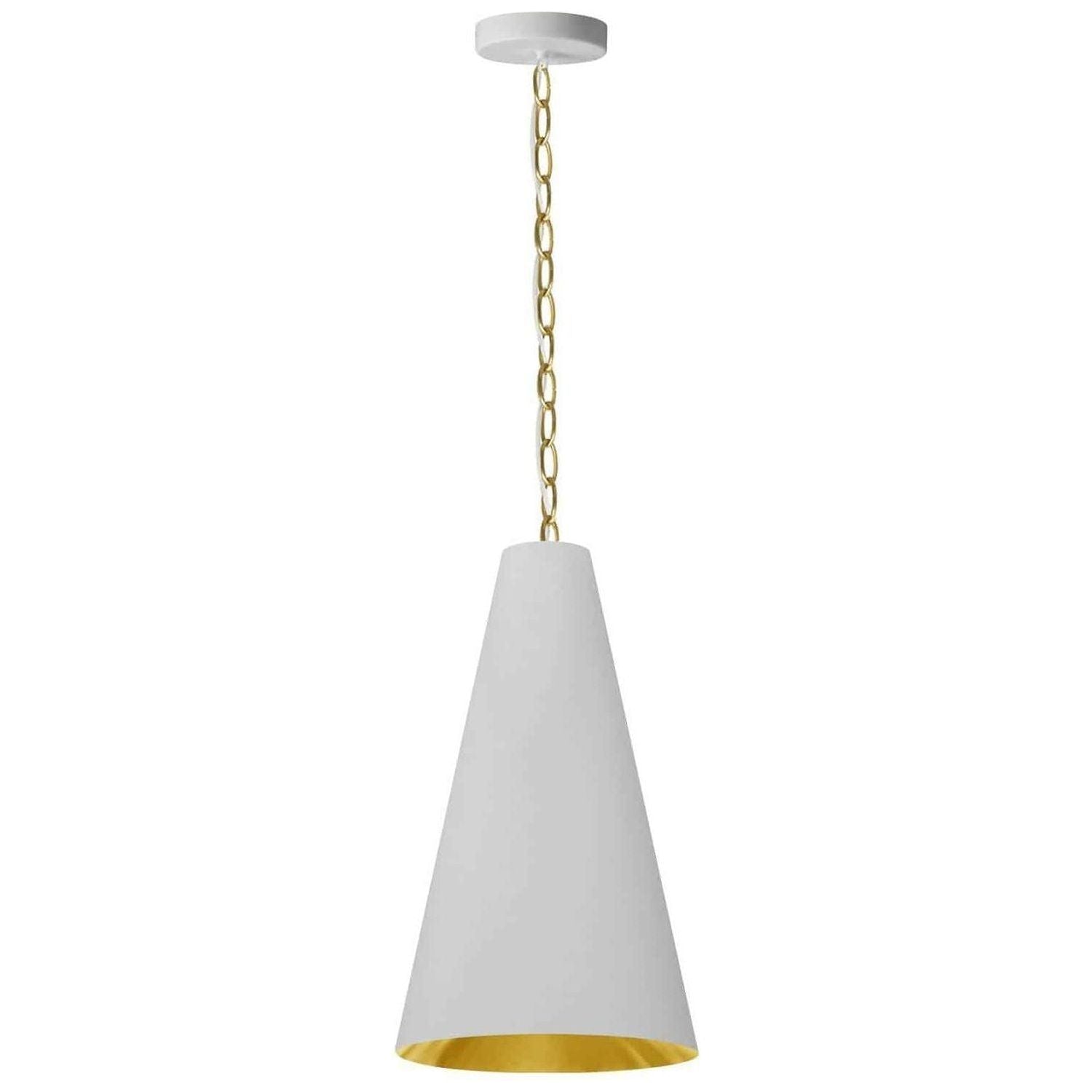 Dainolite - Anaya 1 Light 12 Inch Pendant - Lights Canada
