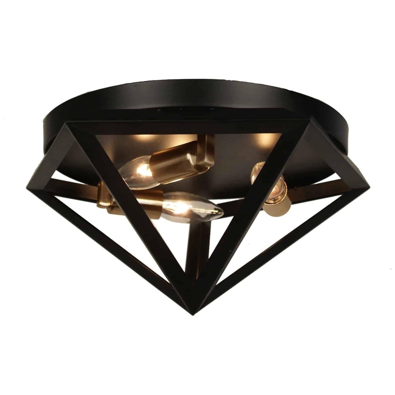 Dainolite - Archello 3 Light 12 Inch Flush Mount - Lights Canada