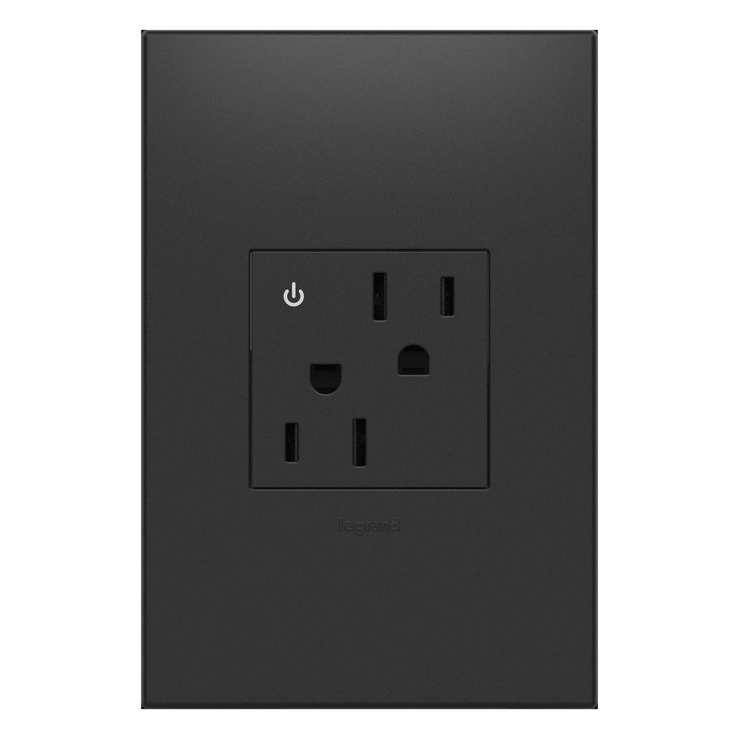 Legrand - 15A Tamper-Resistant Dual-Controlled Outlet - Lights Canada