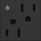 Legrand - 15A Tamper-Resistant Dual-Controlled Outlet - Lights Canada