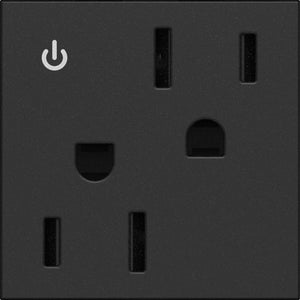 Legrand - 15A Tamper-Resistant Dual-Controlled Outlet - Lights Canada