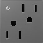 Legrand - 15A Tamper-Resistant Dual-Controlled Outlet - Lights Canada