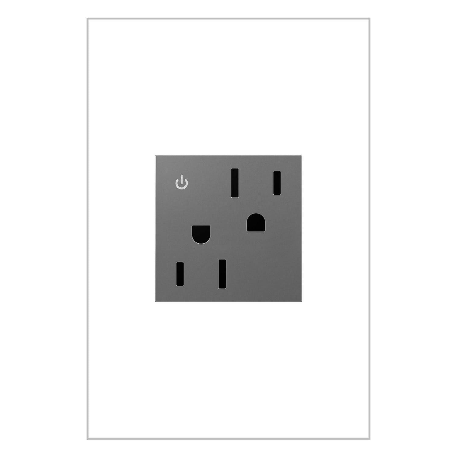 Legrand - 15A Tamper-Resistant Dual-Controlled Outlet - Lights Canada