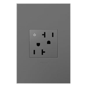 Legrand - 20A Tamper-Resistant Dual-Controlled Outlet - Lights Canada